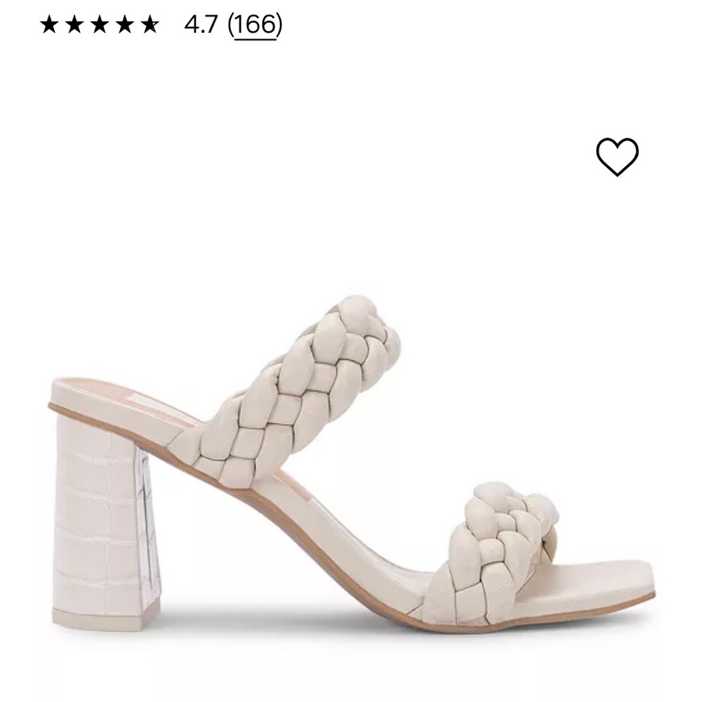 Dolce Vita Paily Braided Sandal Heel